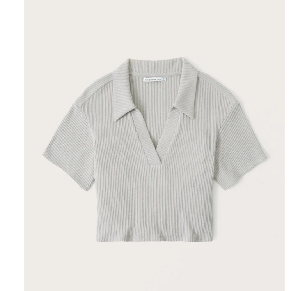 Abercrombie Cozy Rib Polo New with Tags Size XS